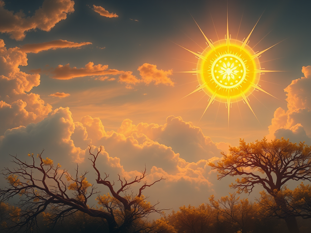 Il Sole fisico così come il Sole occulto ed eterno sono al pieno Zenith